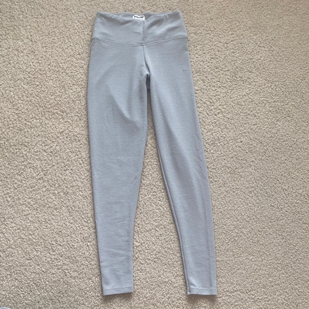 Tommy John Gray Waffle Leggings